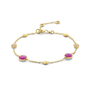 Gouden armbanden met edelstenen