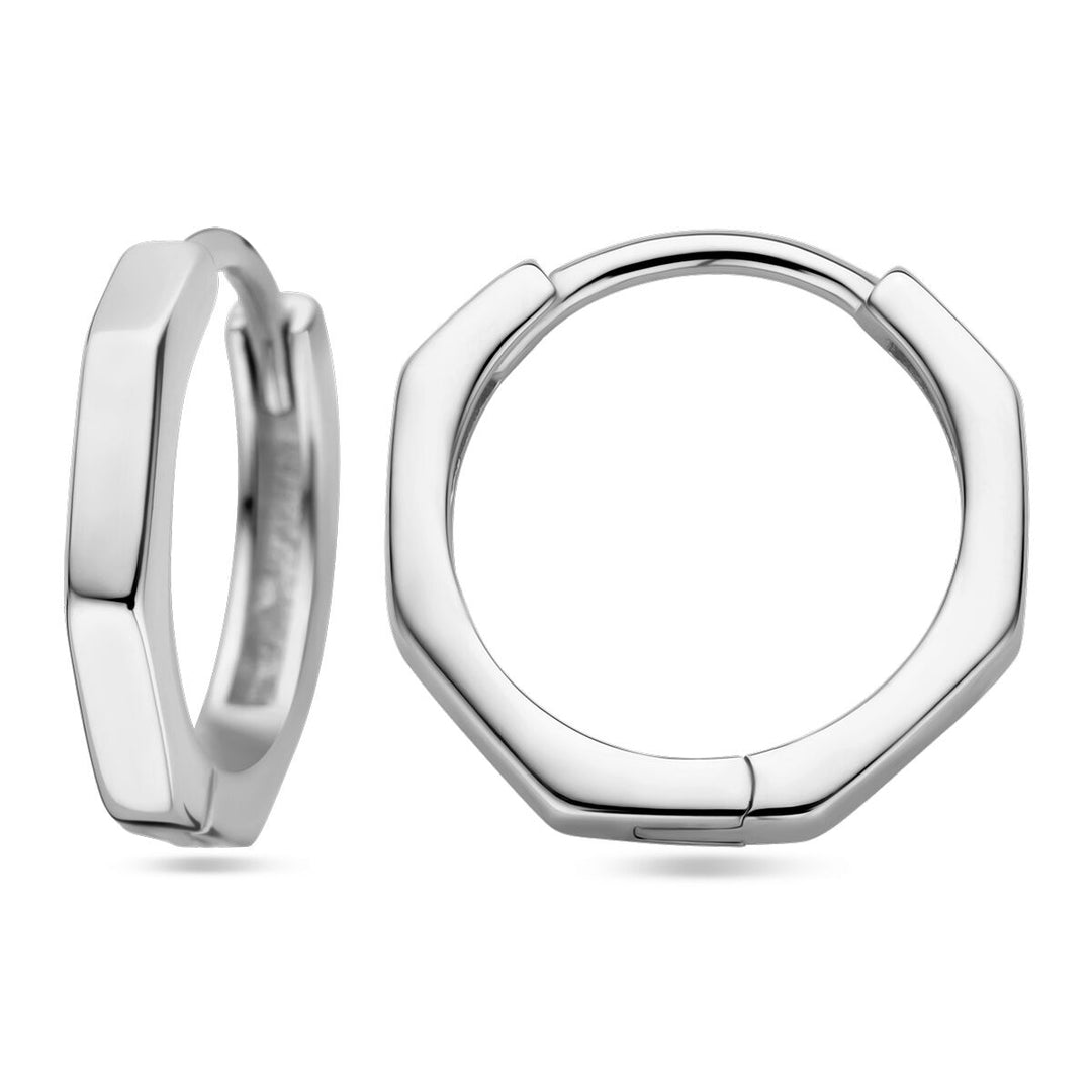 drop earrings silver rhodium plated