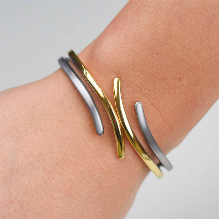 Boccia Titanium Bracelet Spang Bicolor NL 0396-03