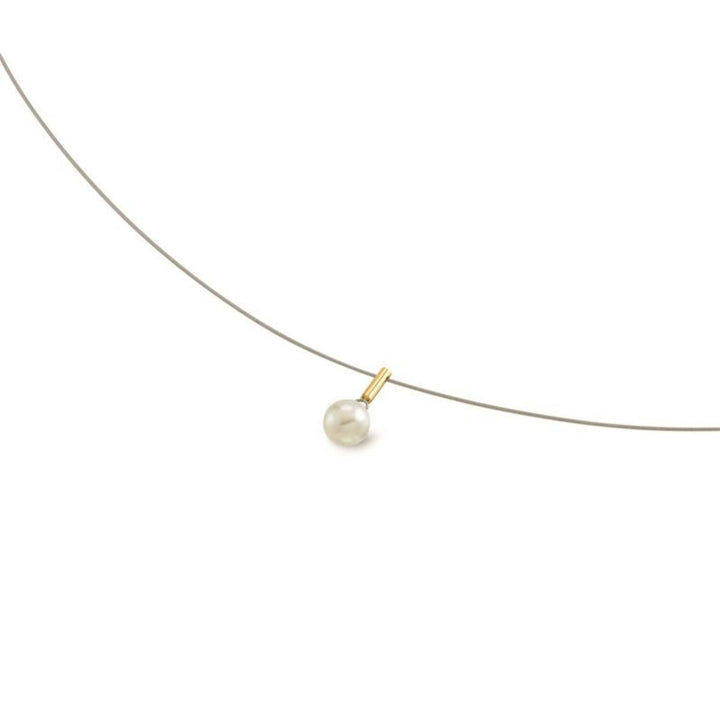 Boccia Titanium Necklace Pearl Bico st 08036-02