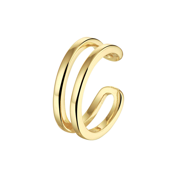 Ohrklemme 1 Mikron Silber vergoldet (gelb)