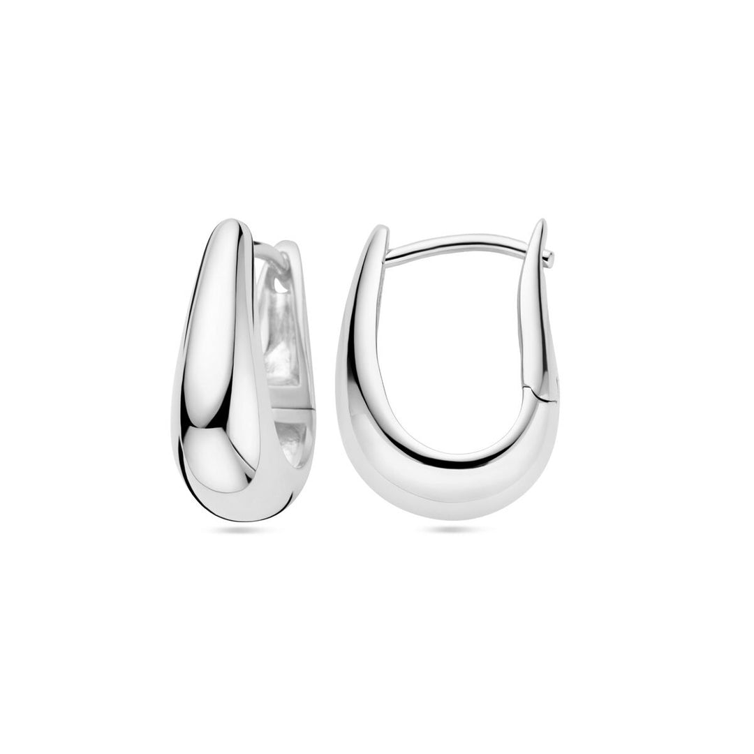 drop earrings silver rhodium plated