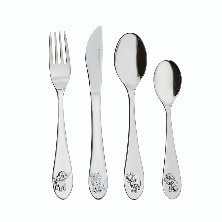 children's cutlery safari stainless steel