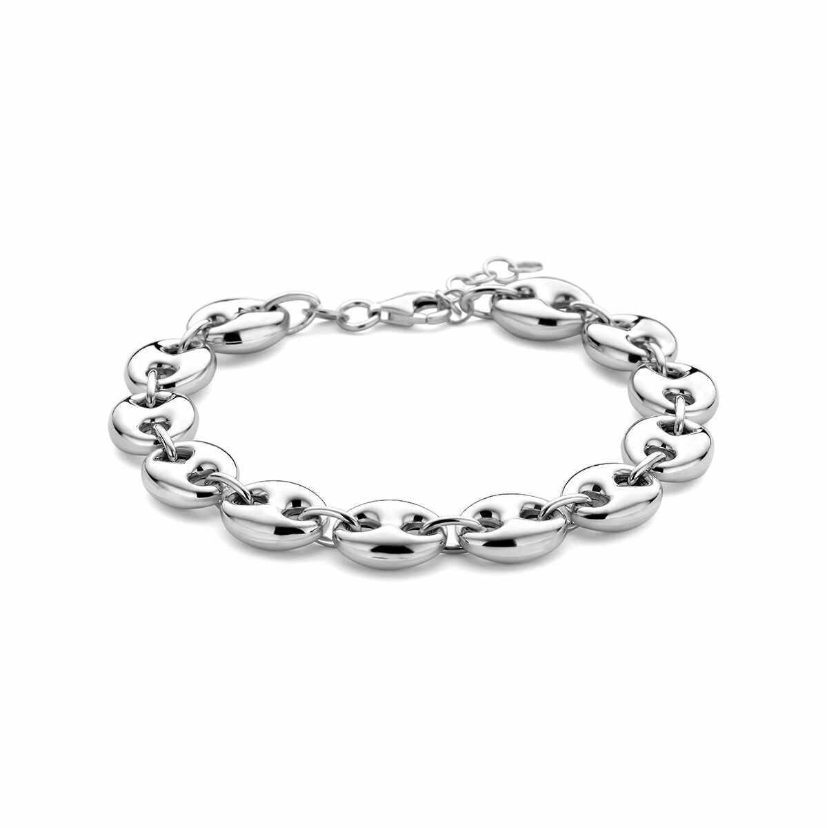 hanger hart zirkonia zilver gerhodineerd