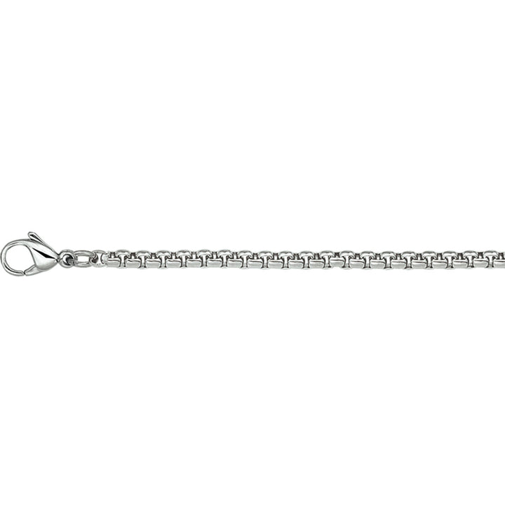 Venetian ball necklace 2.5 mm stainless steel