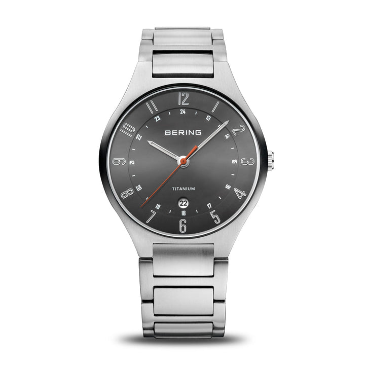 Bering men's watch gray dial - 11739-772