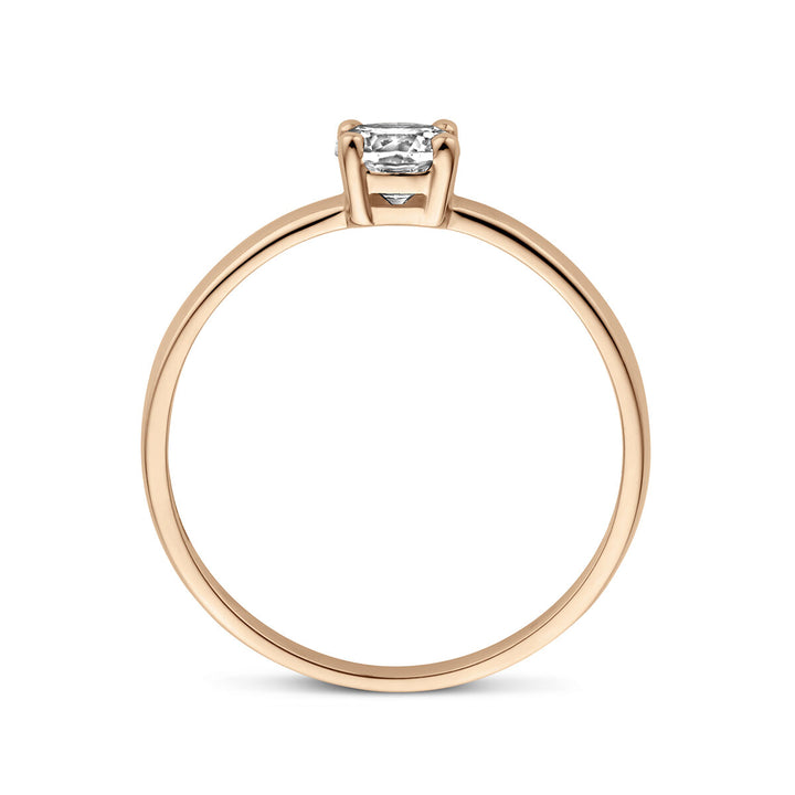 Ring Zirkonia 14K Roségold