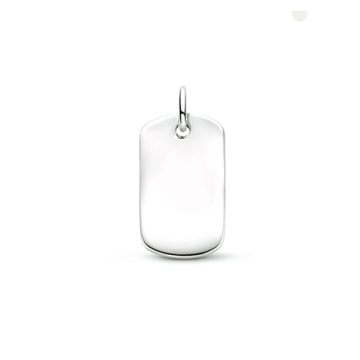 Gravuranhänger Silber rhodiniert