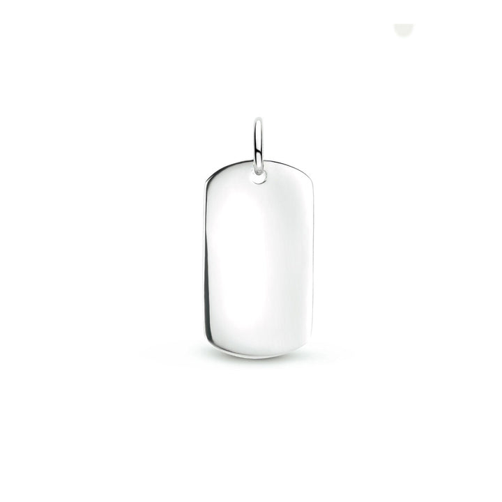 Gravuranhänger Silber rhodiniert