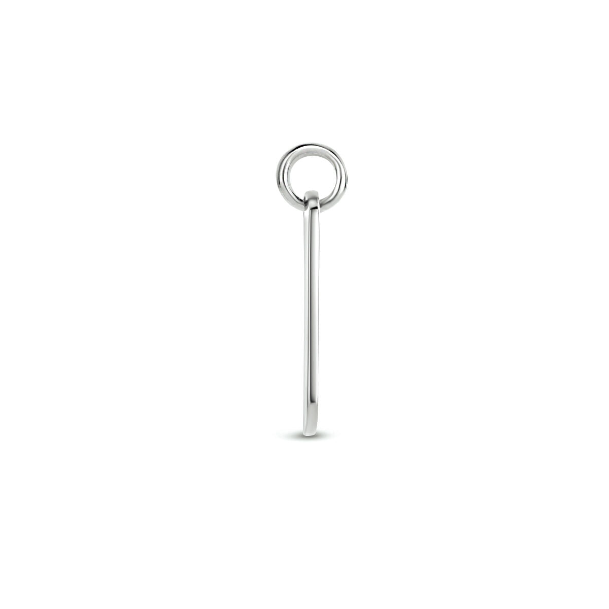 engraving pendant silver rhodium plated