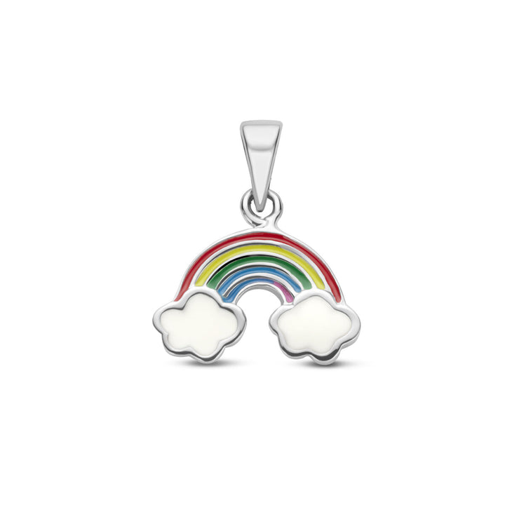 hanger regenboog zilver gerhodineerd