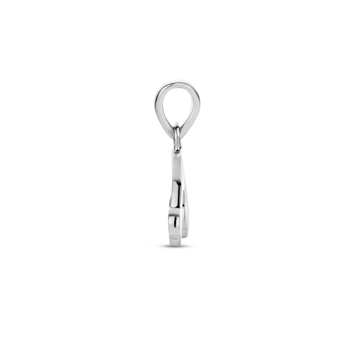 pendant rainbow silver rhodium plated