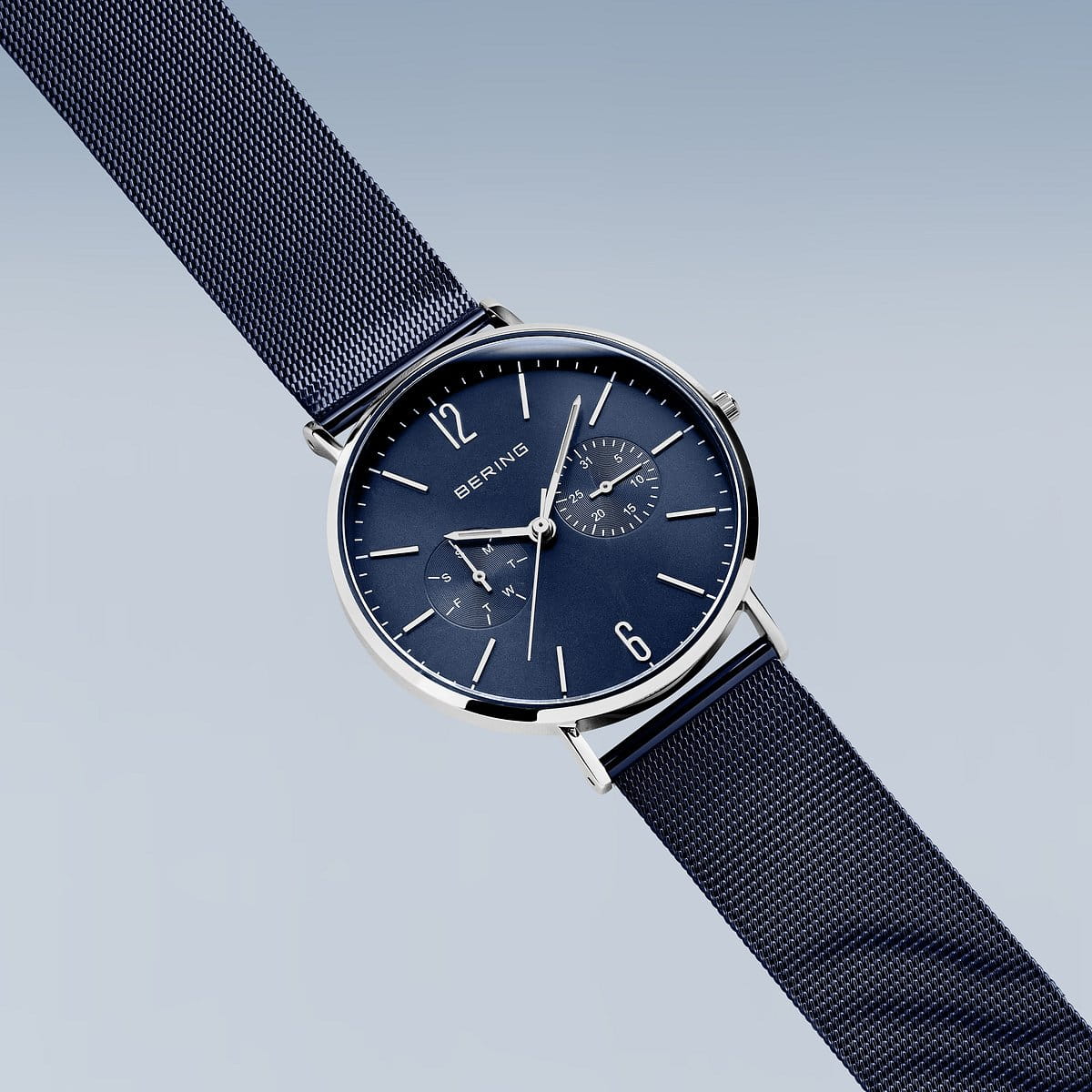 Bering men's watch blue dial - 14240-303