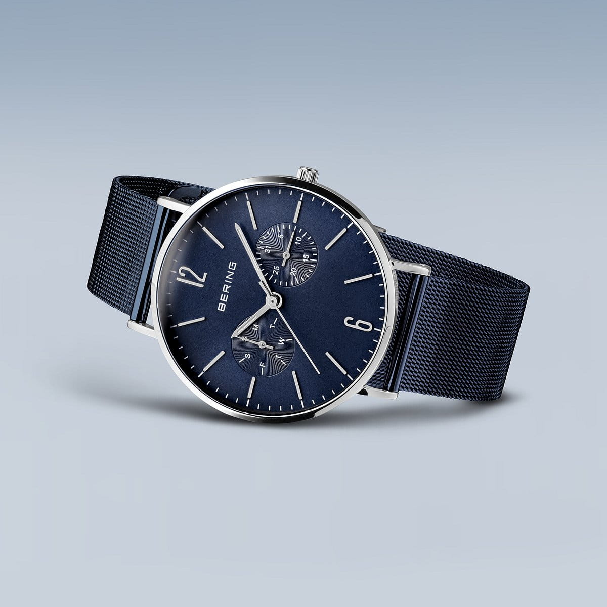 Bering men's watch blue dial - 14240-303