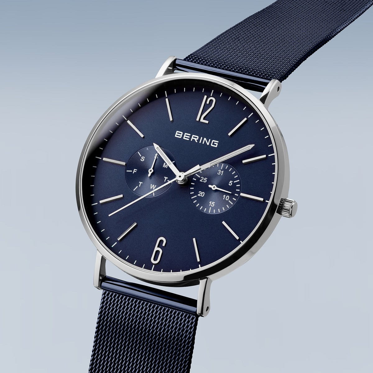 Bering men's watch blue dial - 14240-303