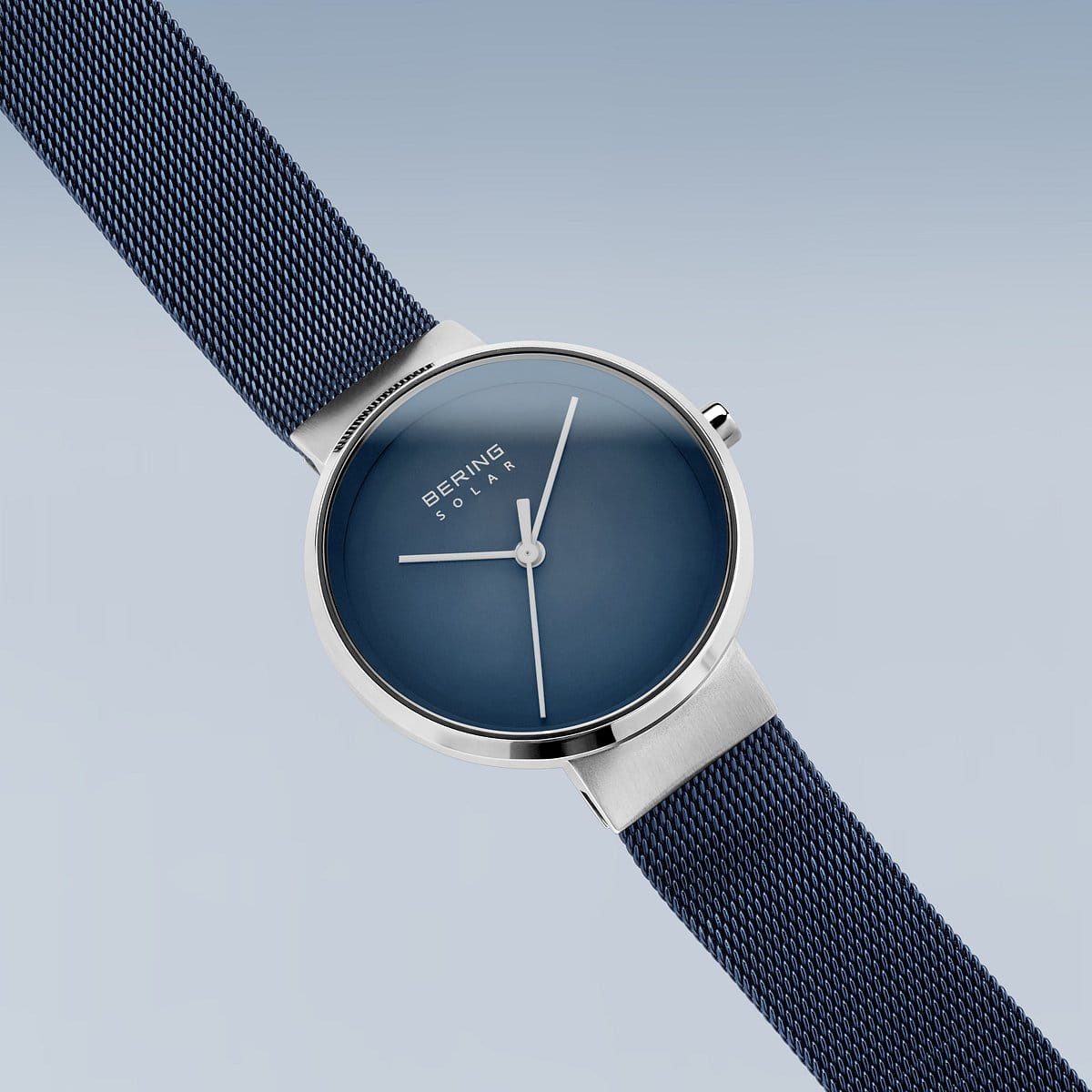Bering dames horloge blauwe wijzerplaat - 14331-307