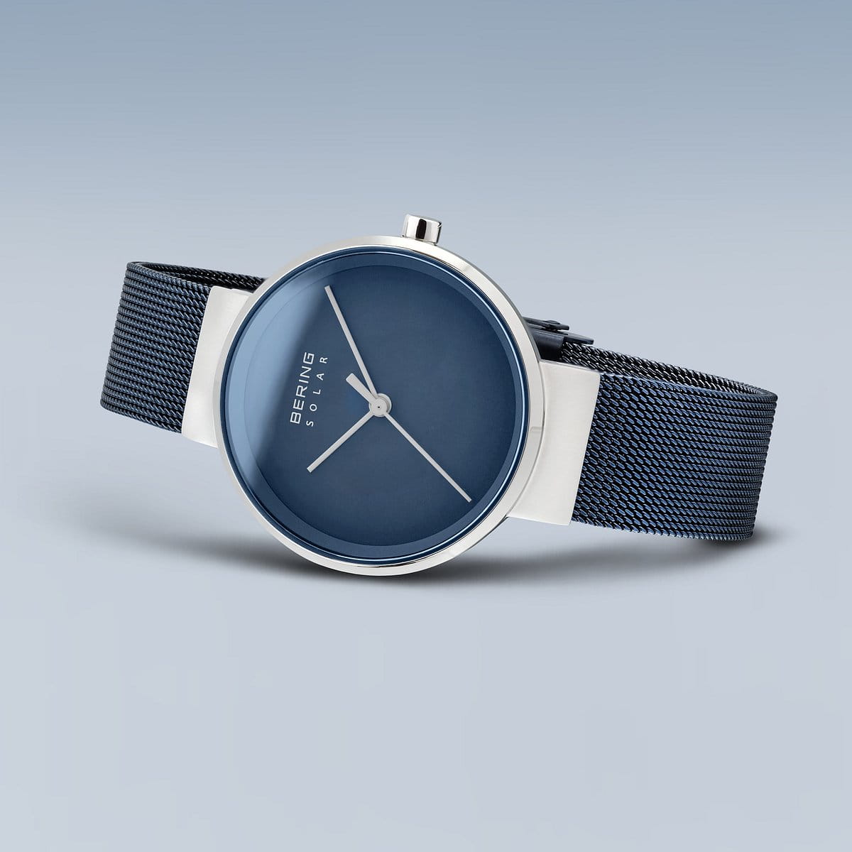 Bering dames horloge blauwe wijzerplaat - 14331-307