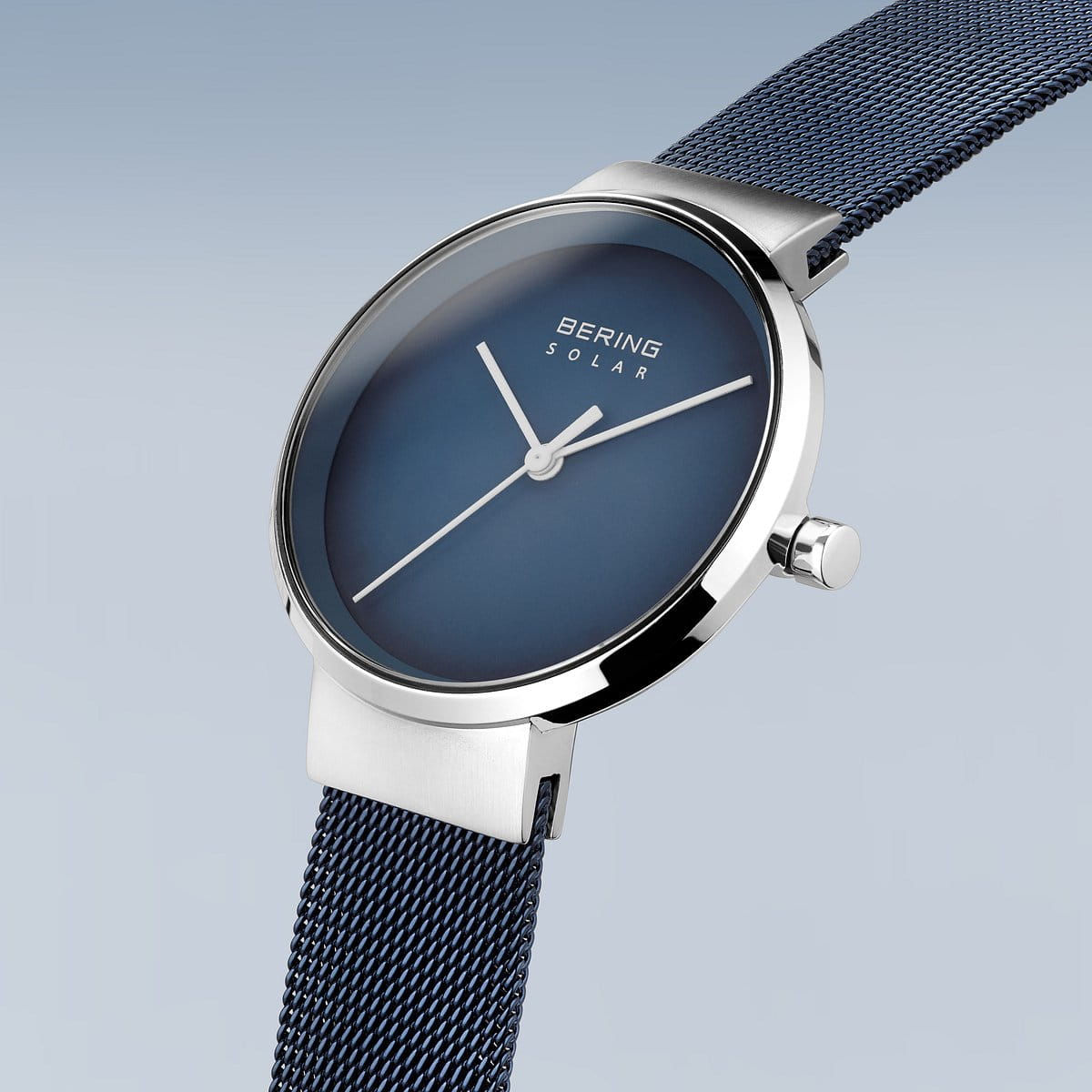 Bering dames horloge blauwe wijzerplaat - 14331-307