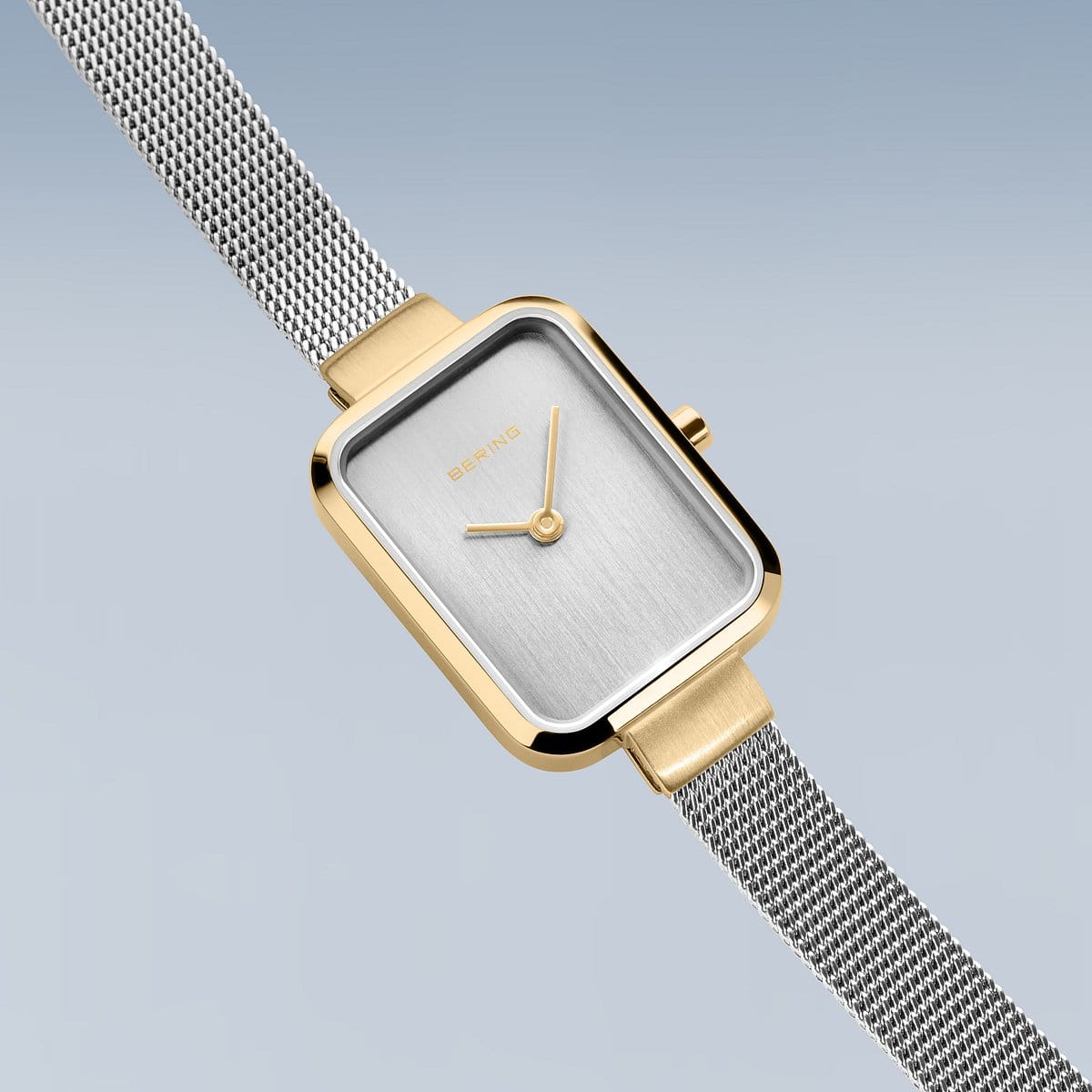 bering dames horloge zilveren wijzerplaat - 14520-010