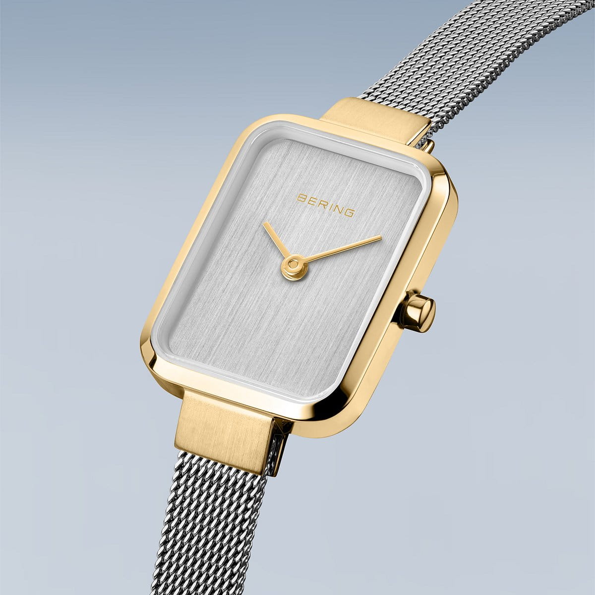 bering dames horloge zilveren wijzerplaat - 14520-010