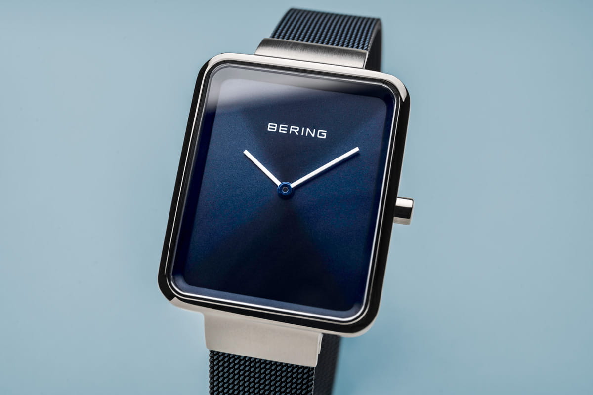 Bering ladies watch blue dial - 14528-307
