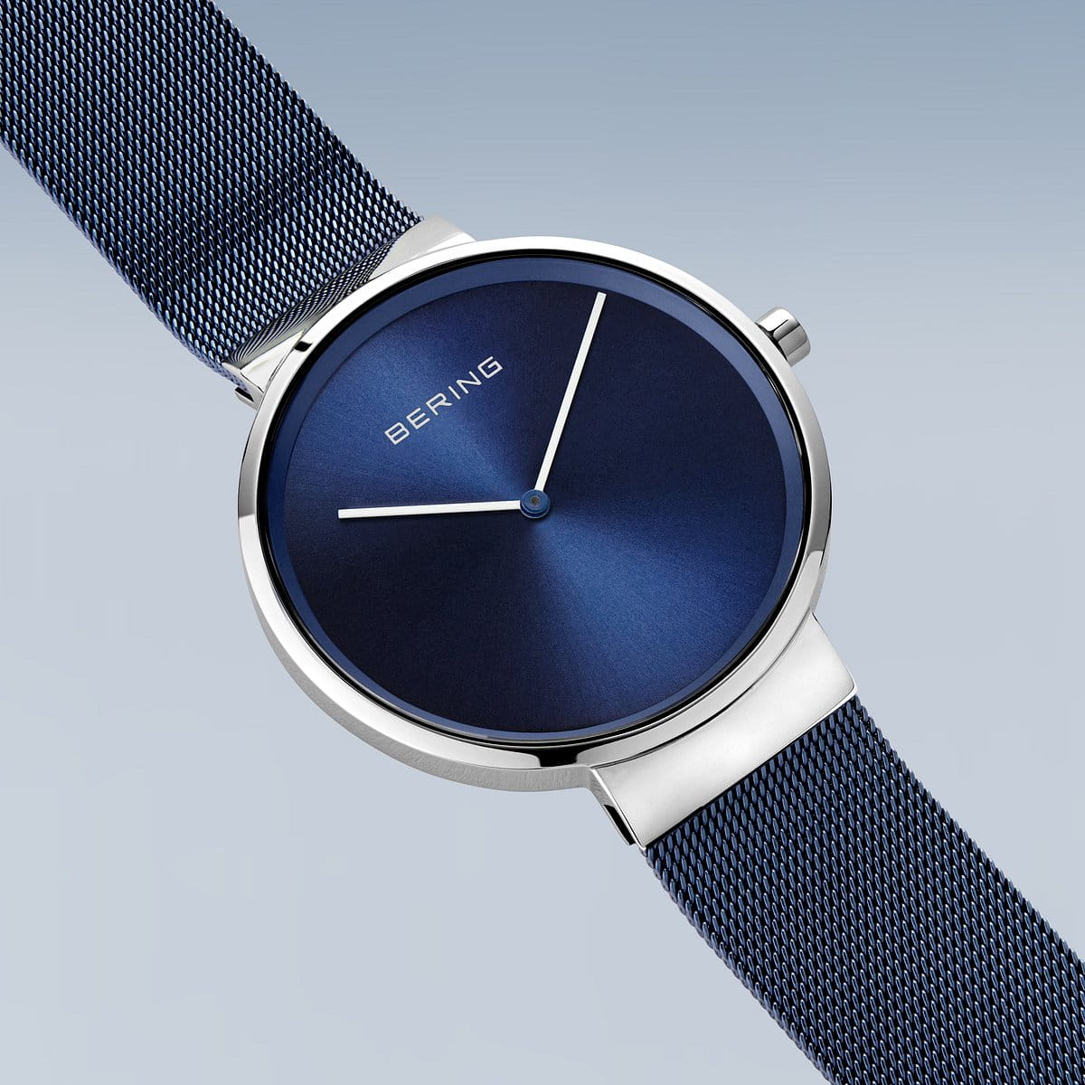 bering unisex horloge blauwe wijzerplaat - 14539-307