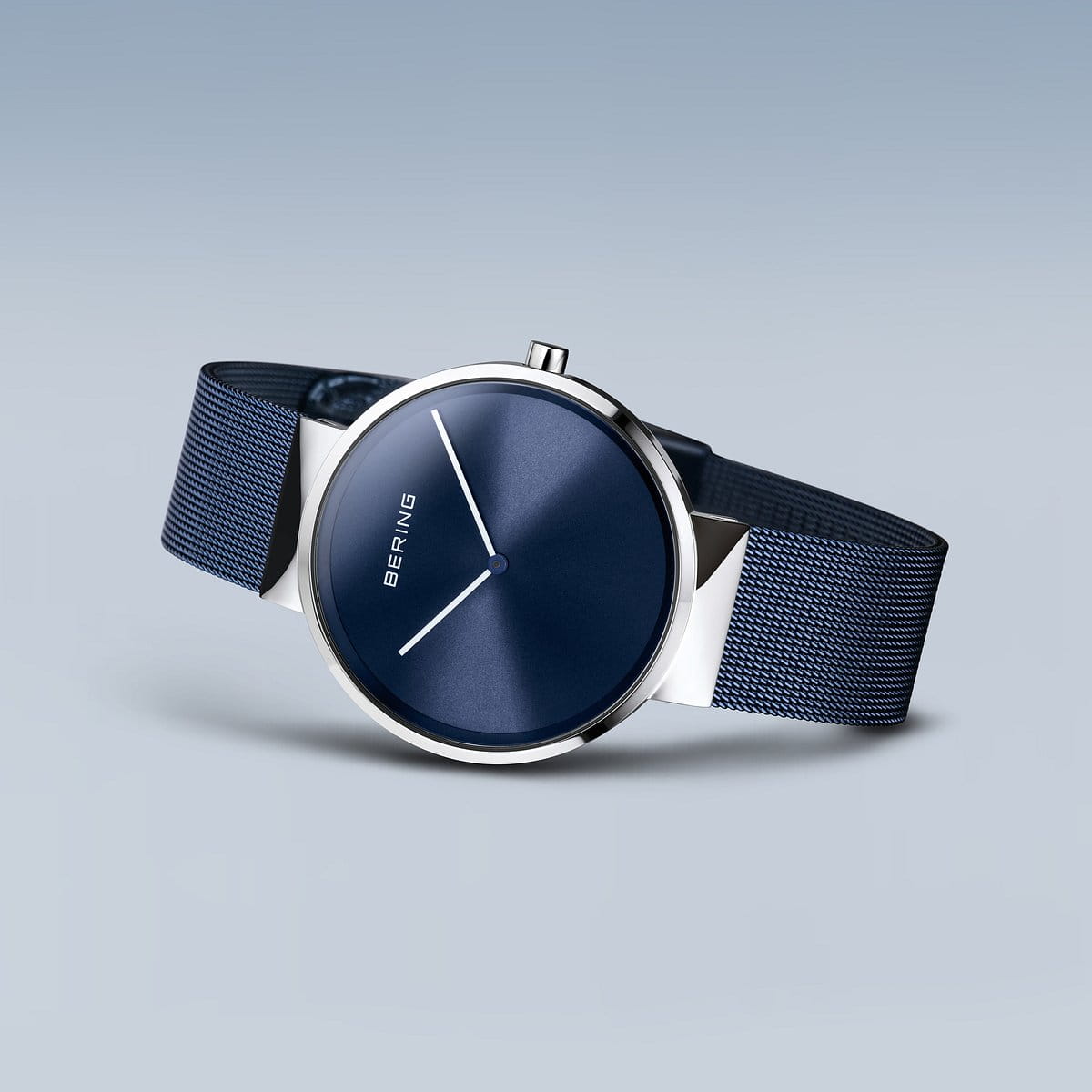 bering unisex horloge blauwe wijzerplaat - 14539-307