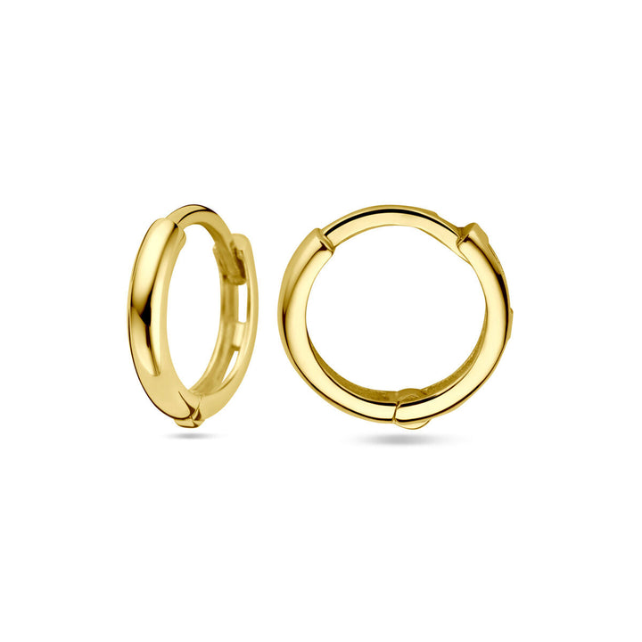 klapoorringen 11 mm 9 Karaat