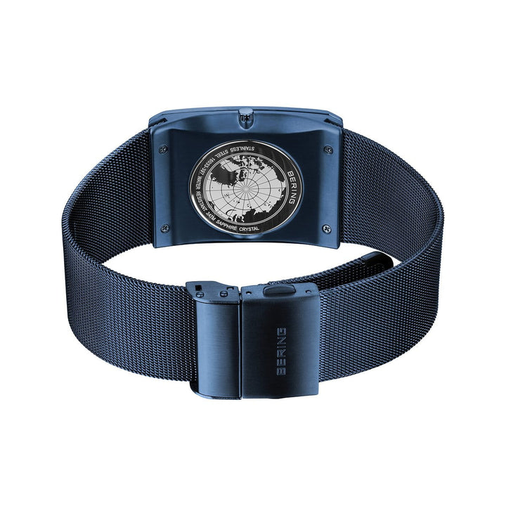 Bering men's watch blue dial - 16033-397