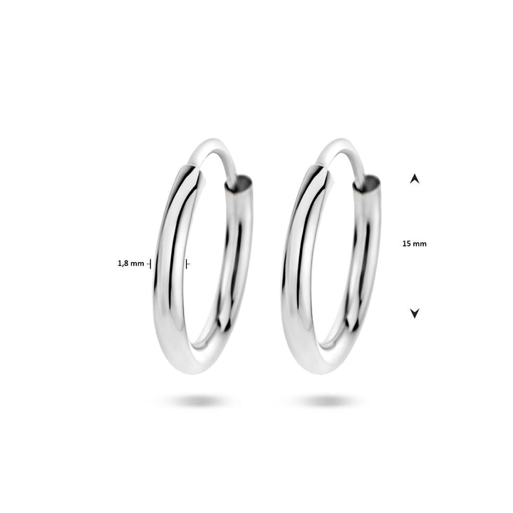 oorringen 1,8 mm ronde buis