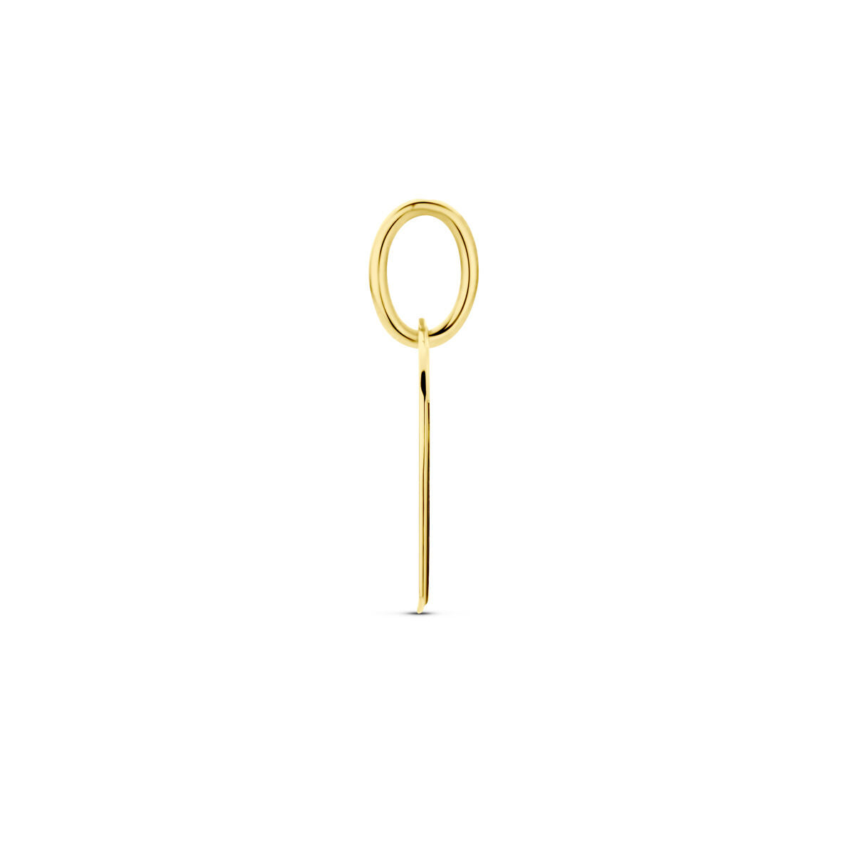 engraving pendant heart 14K yellow gold