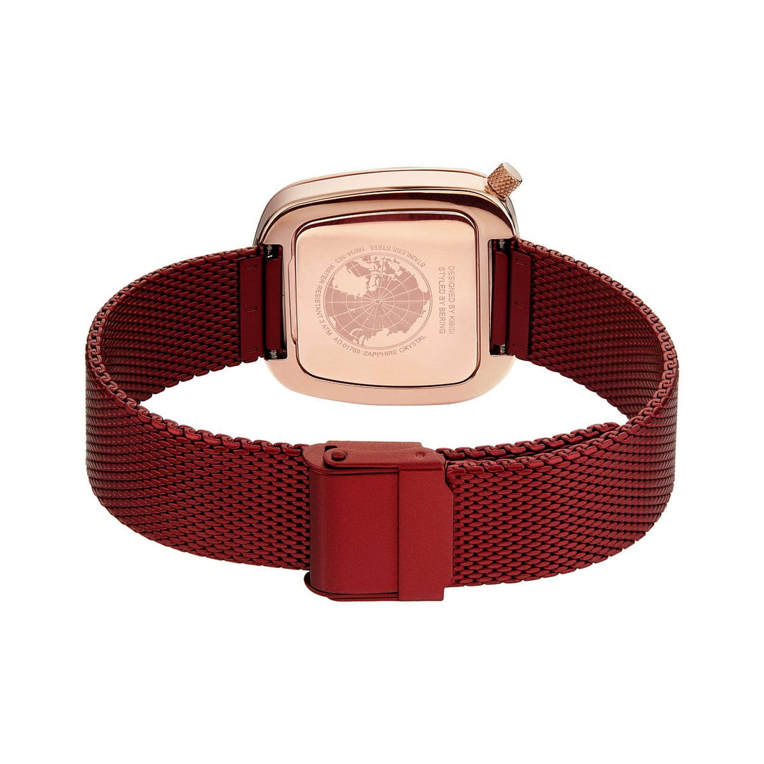 Bering 17031-166 staal/mesch (dames) rosé - horloges Bering 17031-166 staal/mesch (dames) rosé - horloges