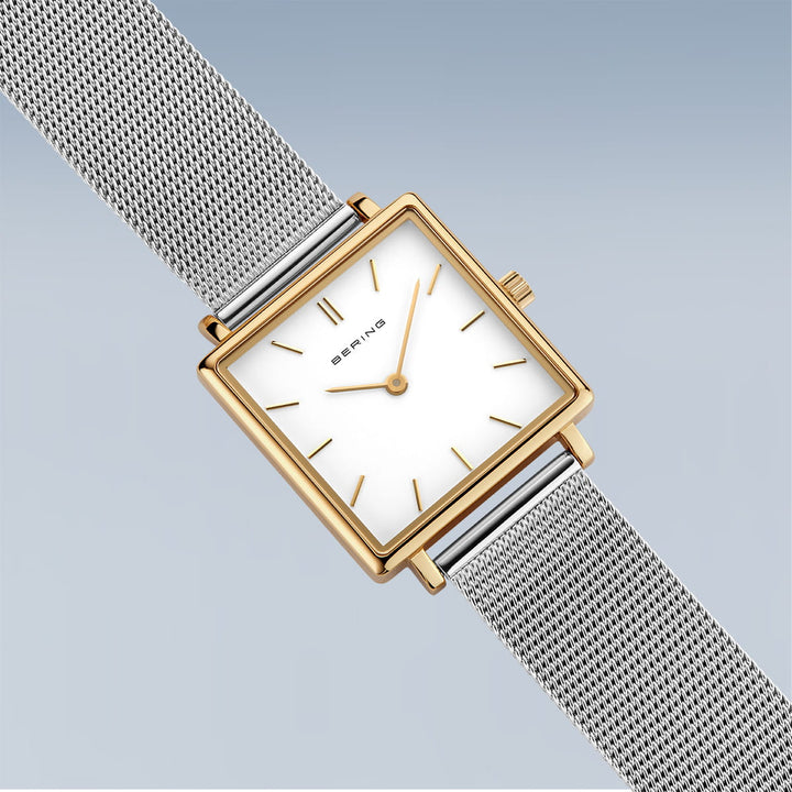 Bering dames horloge witte wijzerplaat - 18226-010