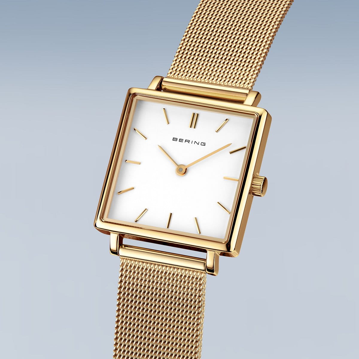 Bering dames horloge witte wijzerplaat - 18226-334