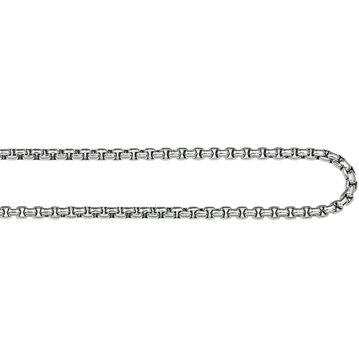 Venetian ball necklace 2.5 mm stainless steel