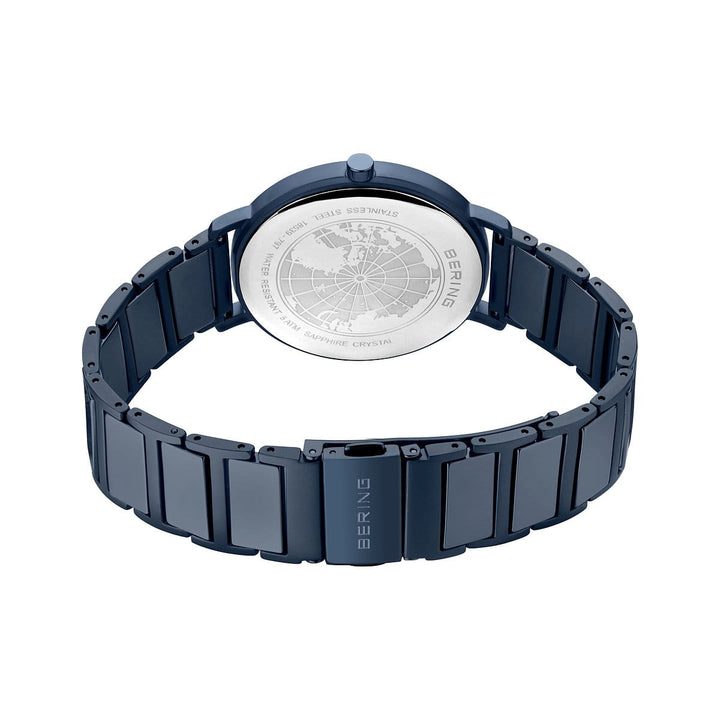 Bering men's watch blue dial - 18539-797
