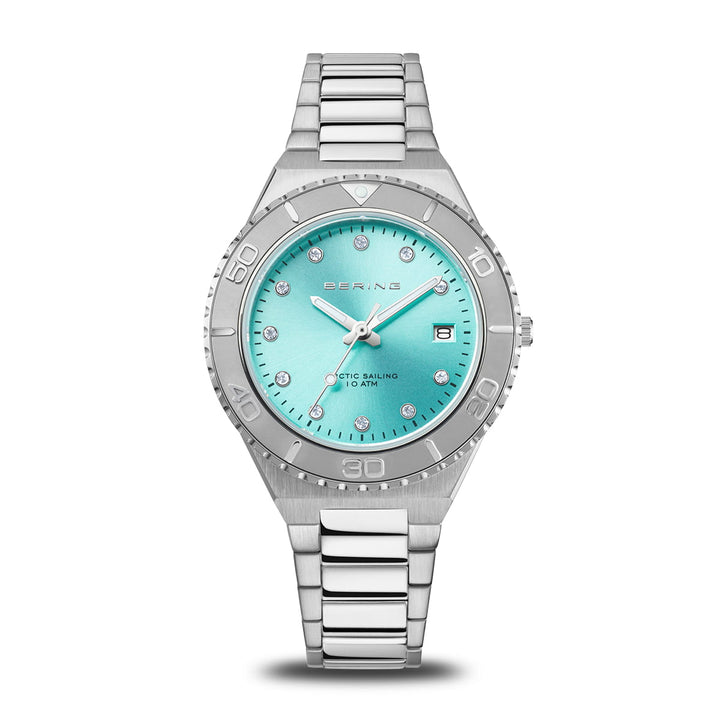 Bering ladies watch blue dial - 18936-707