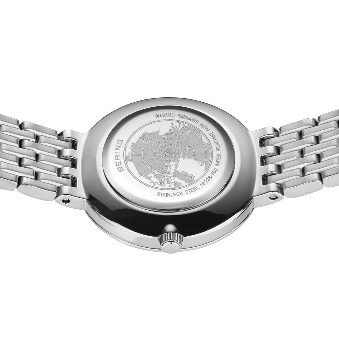 bering dames horloge parelmoer wijzerplaat - 19126-700