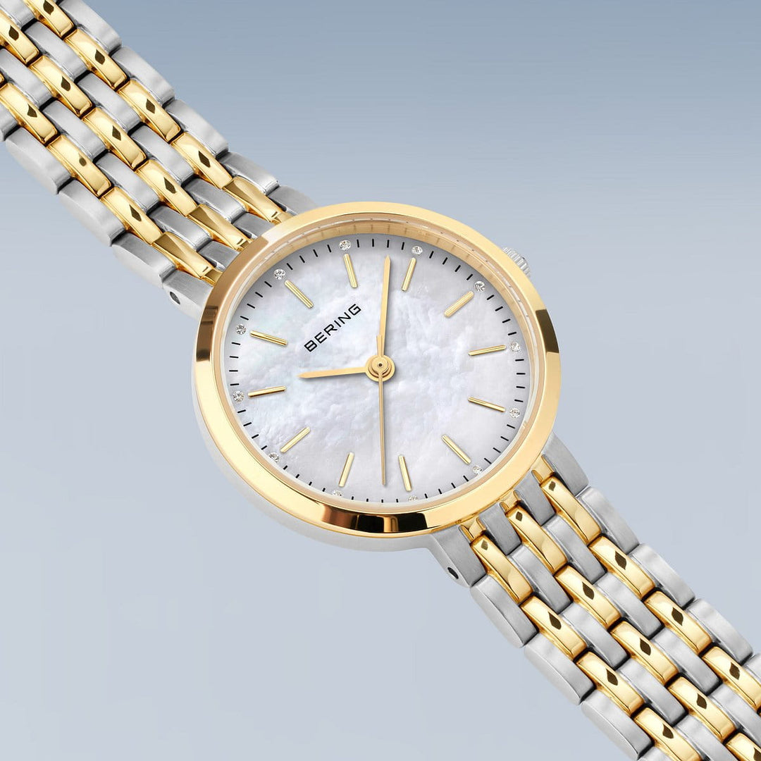 bering dames horloge parelmoer wijzerplaat - 19126-710