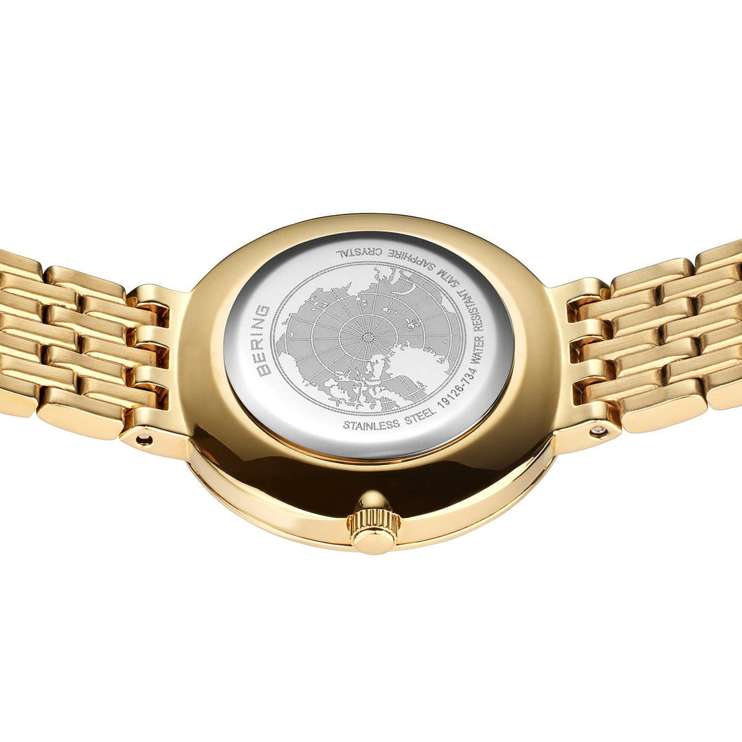 bering dames horloge parelmoer wijzerplaat - 19126-734