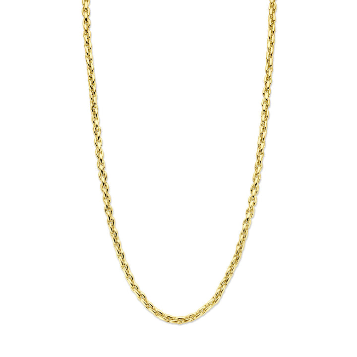 necklace fantasy link 4.5 mm 45 cm 14K yellow gold