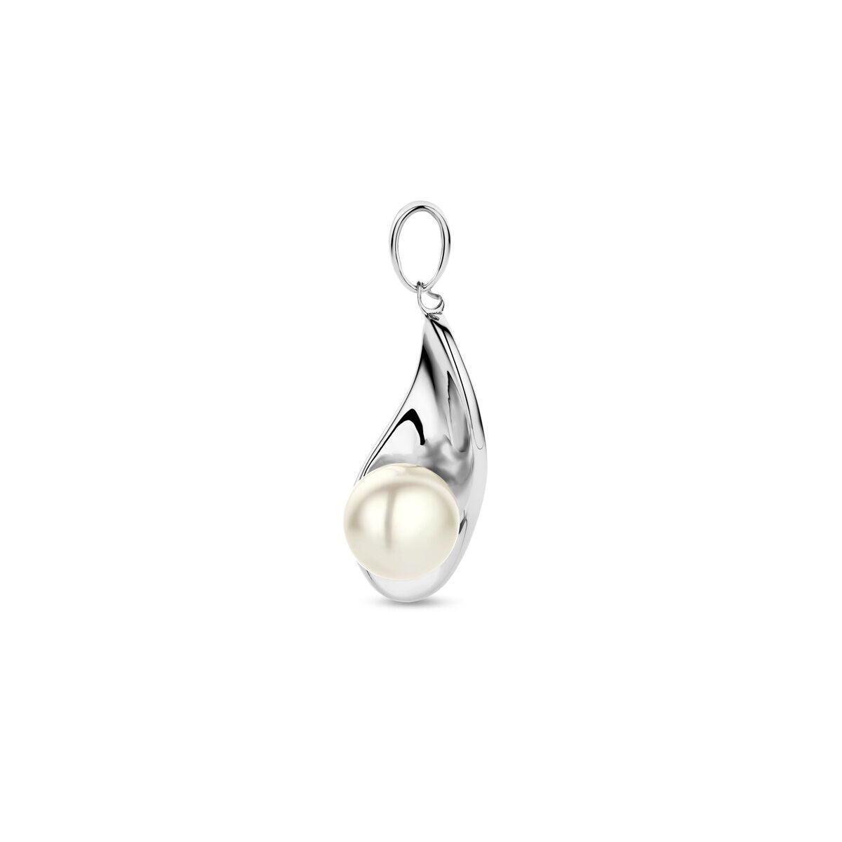 pendant pearl silver rhodium plated