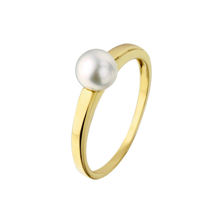 ring pearl 14K yellow gold