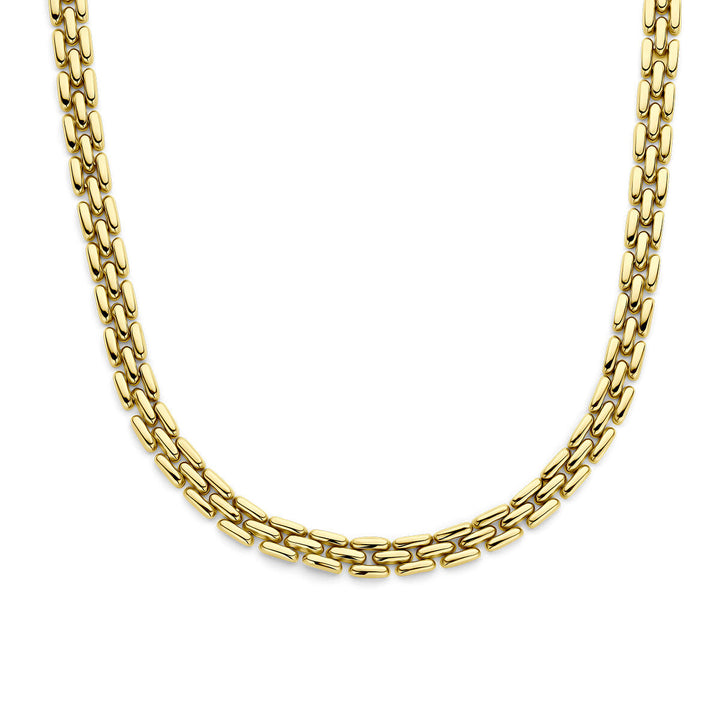 necklace panther 6.5 mm 44 cm 14K yellow gold