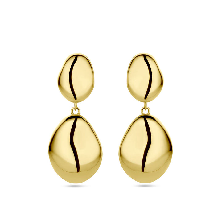 drop earrings in 14K yellow gold
