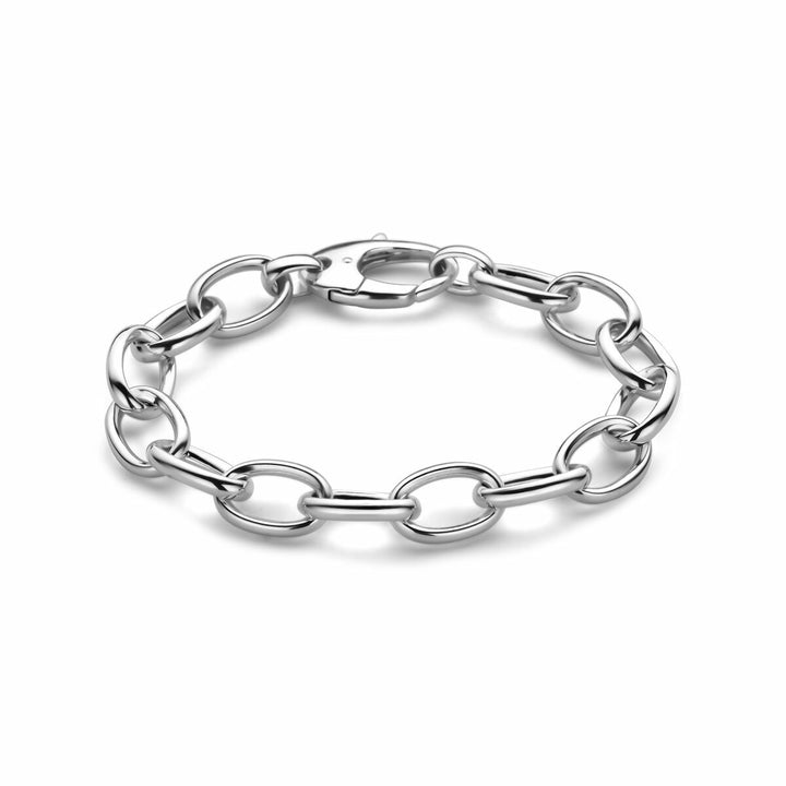 Silver bracelet ladies anchor