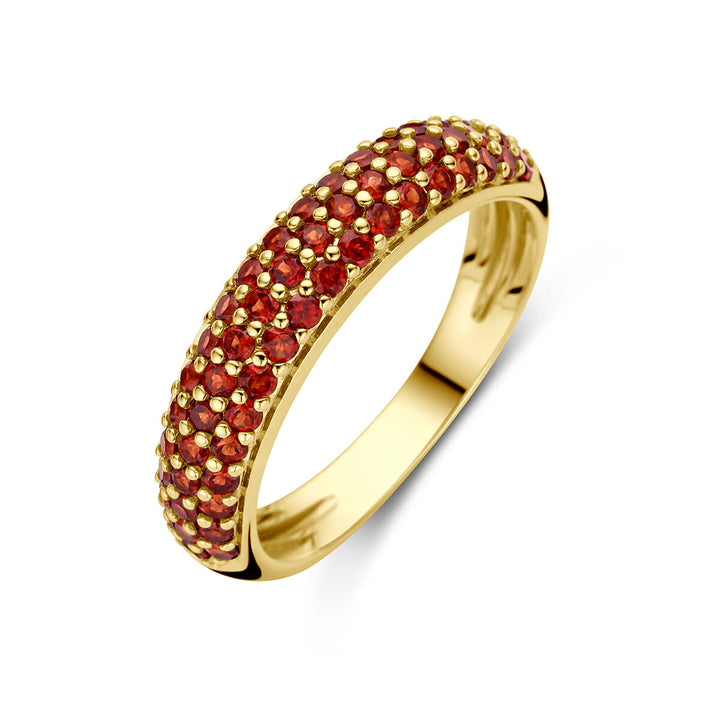 Ring Granat 14K Gelbgold