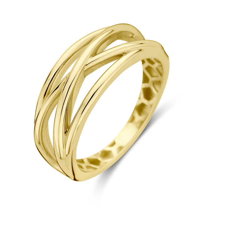 Bridget ring 14K geelgoud