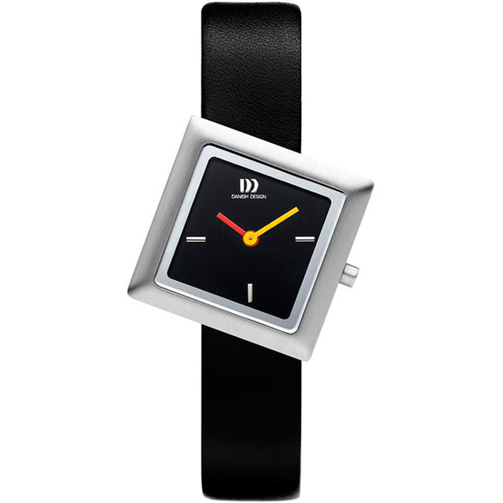 Danish design dames horloge zwarte wijzerplaat - IV13Q1286