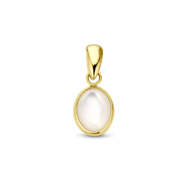 pendant mother of pearl 14K yellow gold